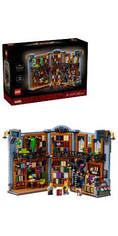 LEGO - Icons - Bokhandel: Bokstøtte (11379)