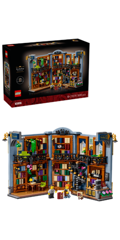 LEGO - Icons - Bokhandel: Bokstøtte (11379)