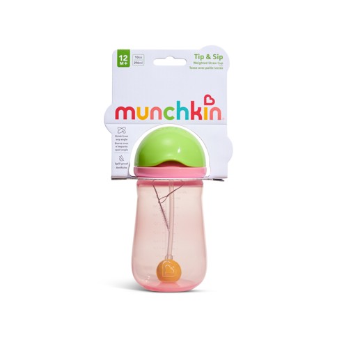 Munchkin - Tip & Sip Straw Cup - Blue - 296 ml