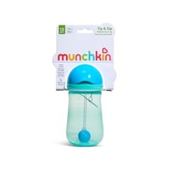 Munchkin - Tip & Sip Straw Cup - Pink - 296 ml