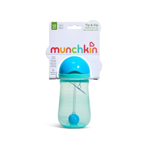 Munchkin - Tip & Sip Straw Cup - Pink - 296 ml