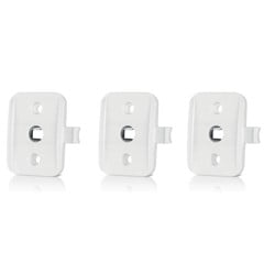 Reer - WinLock Window and Balcony Door Lock - White - 3 pcs