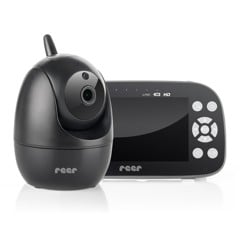Reer - BabyCam Pro HD Move - Black/Grey - 19.5 x 11 x 12.5 cm