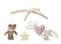 Teddykompaniet - Baby Mobile with Bunny & Teddy Bear, 30 cm (TK4418)