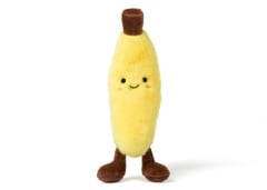 Teddykompaniet - Teddy Fruits - Banana, 14 cm (TK4423)