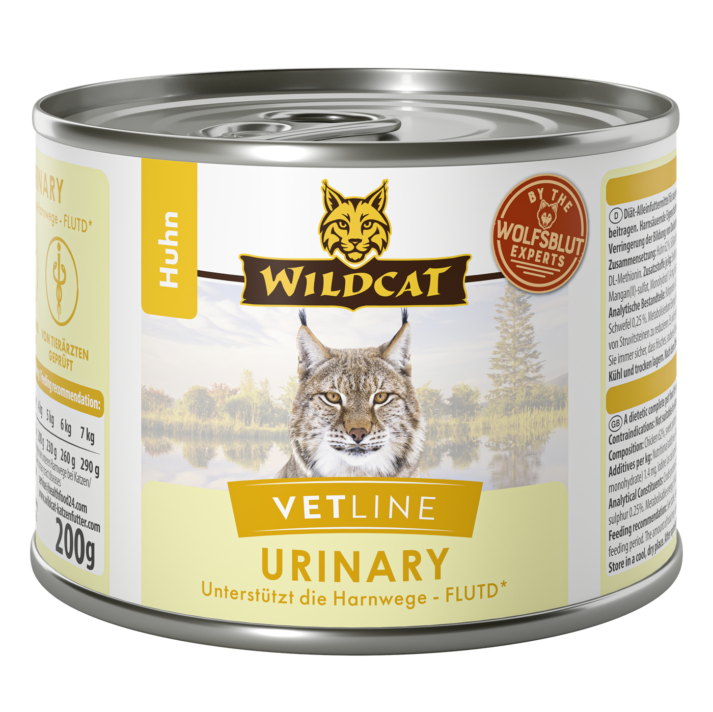 Wildcat - Vetline Urinary - Kylling 200 gr
