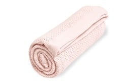 Vinter & Bloom - Blanket Soft Grid EKO - Baby Pink