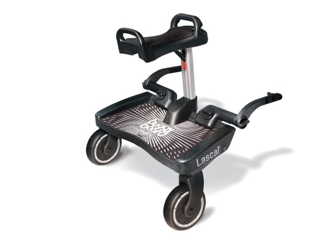 Lascal - Buggy Board Maxi + Sadel - Black