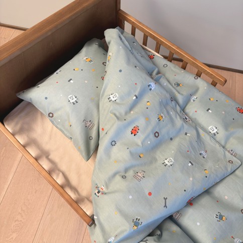 Bed Linen – Robot, 70x100 cm & 40x45 cm