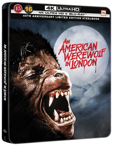 American Werewolf in London Steelbook (2-disc) LIMITED EDITION