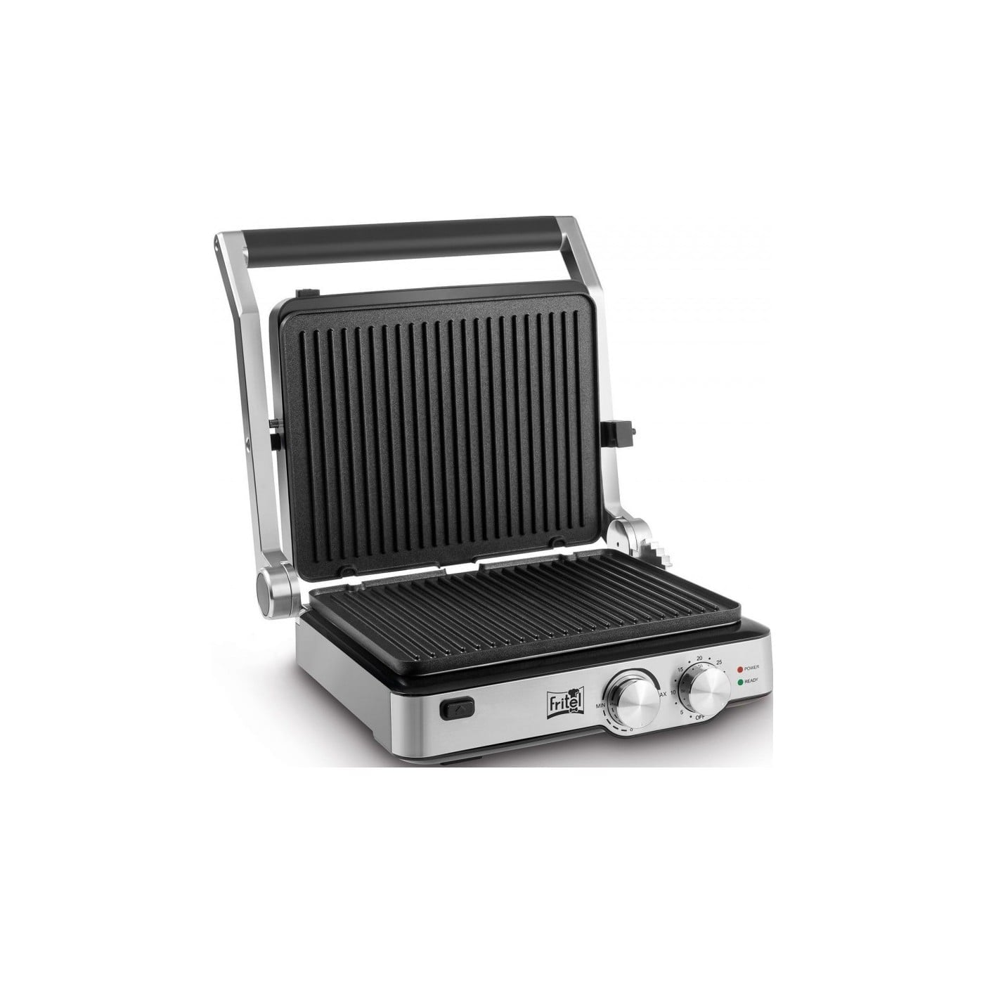 Fritel GR 2295 Kontaktgrill – 3-i-1 Grill, Panini og BBQ - 2000W - PFAS-fri non-stick