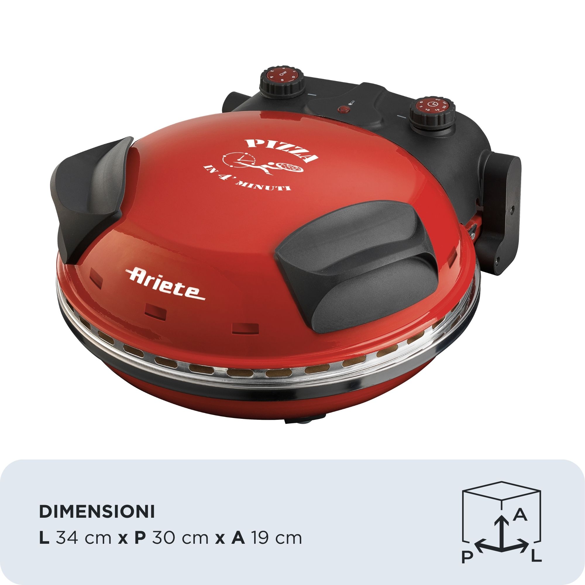 Ariete, Pizza maker 909, Red