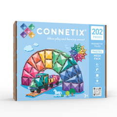 Connetix - Pastel Mega Pack 202 pc (CT-P2-00202-ME)