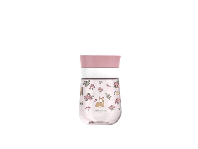 Little Dutch - 360° trainer cup - Pink - 300 ml