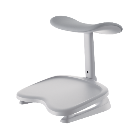 LiberNovo - Ergonomic Dual-Layer Footrest (for Omni Pro) - Glacier - White