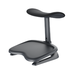LiberNovo - Ergonomic Dual-Layer Footrest for Omni Pro - Graphite Gray