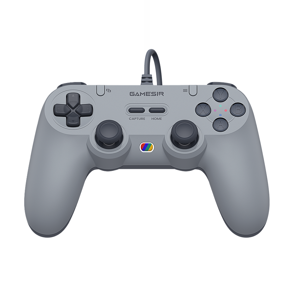 GameSir - Tegenaria Lite Wired Symmetric Game Controller - Retro Gray