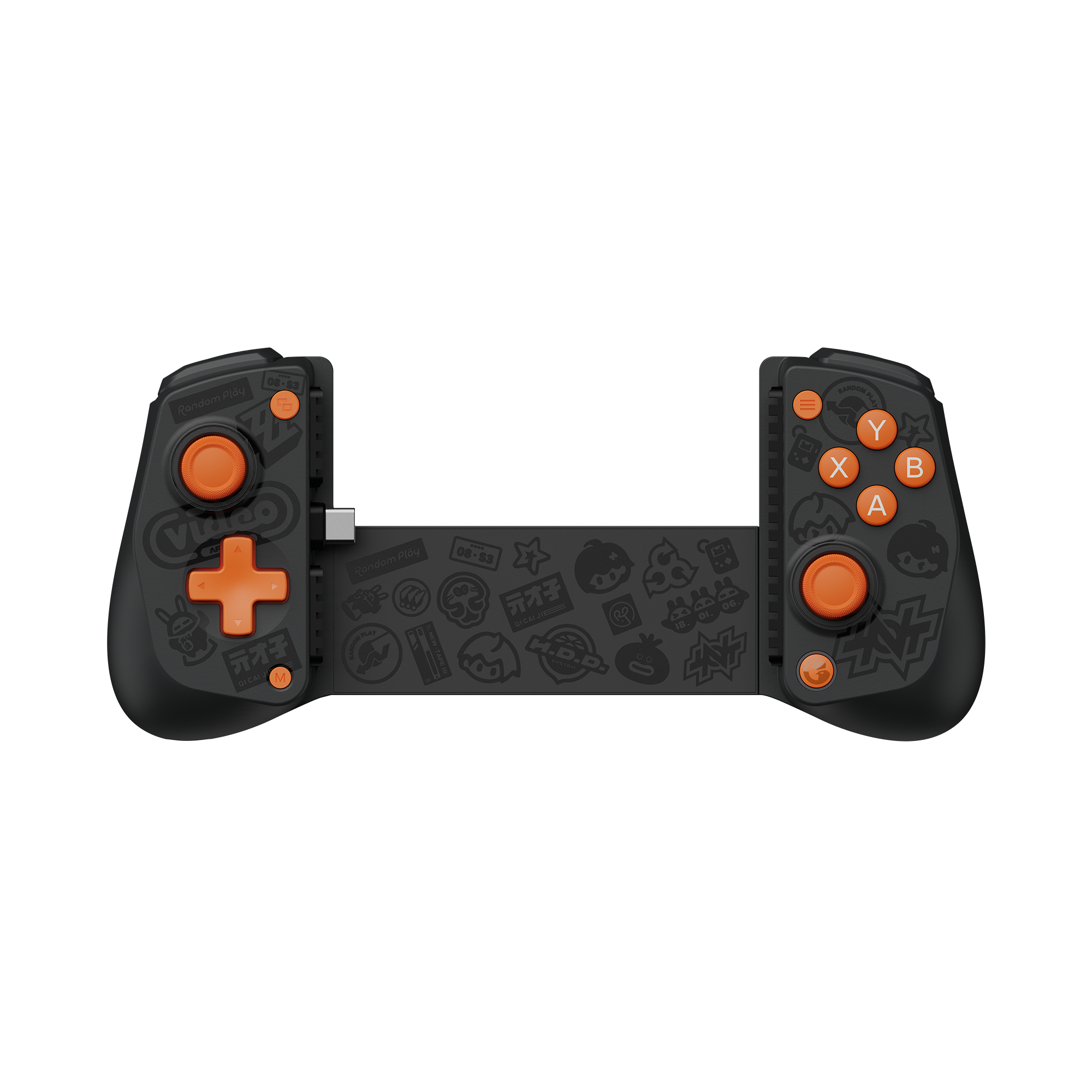GameSir - X5 Lite Type-C Wired Mobile Game Controller Zenless Zero Zone - Black - Fits phones 105-213mm long
