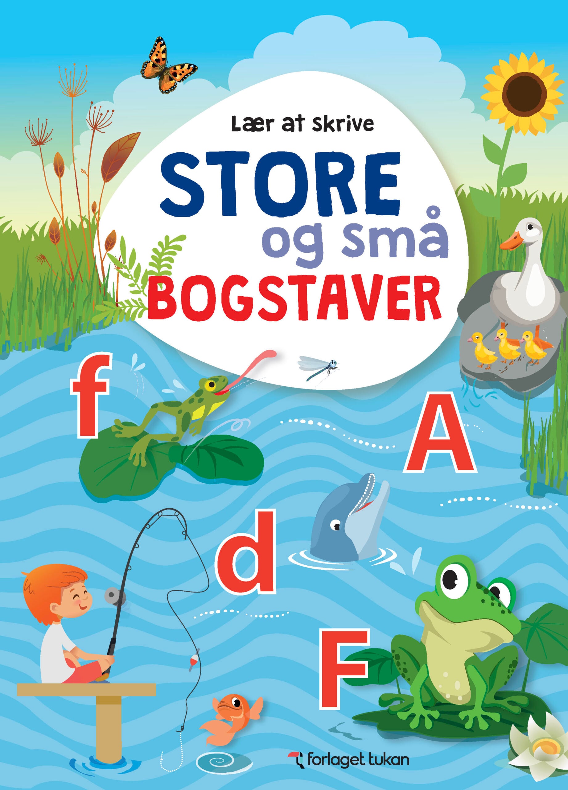 Lær at skrive store og små bogstaver