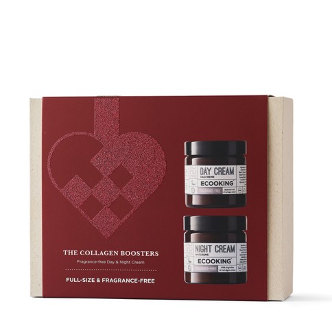 Ecooking - The Collagen Boosters Day & Night Cream Set - Fragrance Free