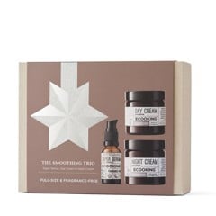 Ecooking - The Smoothing Trio Day & Night Cream + Serum Set - Fragrance Free