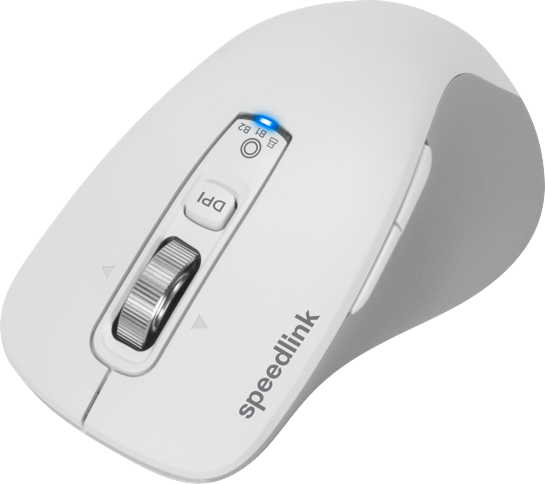 Speedlink - VELORA Rechargeable Mouse - Wireless, Bluetooth, Smart Flying Scroll Wheel