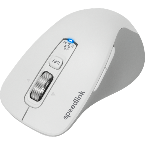 Speedlink - VELORA Rechargeable Mouse - Wireless, Bluetooth, Smart Flying Scroll Wheel