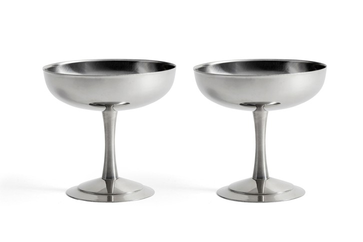 HAY - Italian Ice Cup - 9x9 cm - Edelstahl - 2er-Set