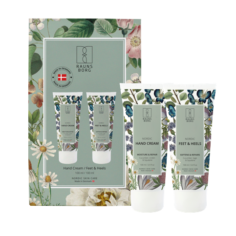 Raunsborg Hand Cream + Feet & Heels gaveæske
