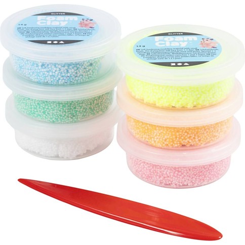 Foam Clay - Glitter (6 x 14 g) (78812)