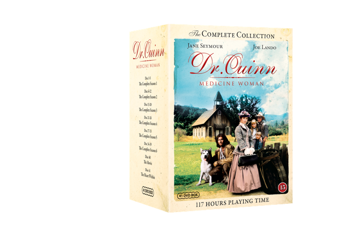 Dr. QUINN COMPLETE COLLECTION – 41 DISC BOX SET (Re-Release box set limited edition)