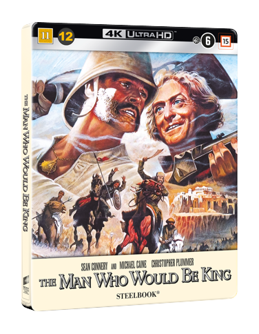 The Man Who Would Be King (Sean Connery and Michael Caine) LIMITED EDITION STEELBOOK