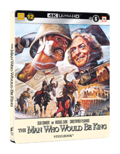 The Man Who Would Be King (Sean Connery and Michael Caine) LIMITED EDITION STEELBOOK