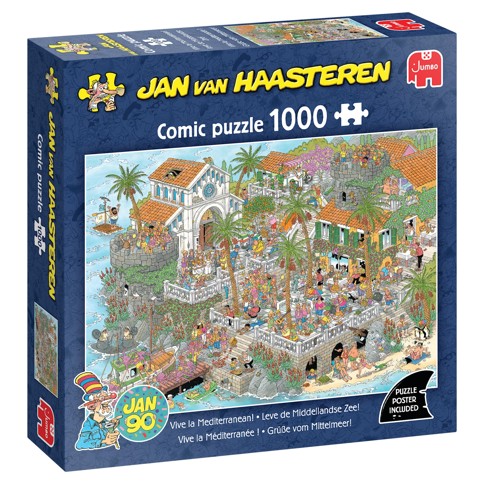 Jan Van Haasteren - Vive la Mediterranean! (1000 pieces) (1110100880)