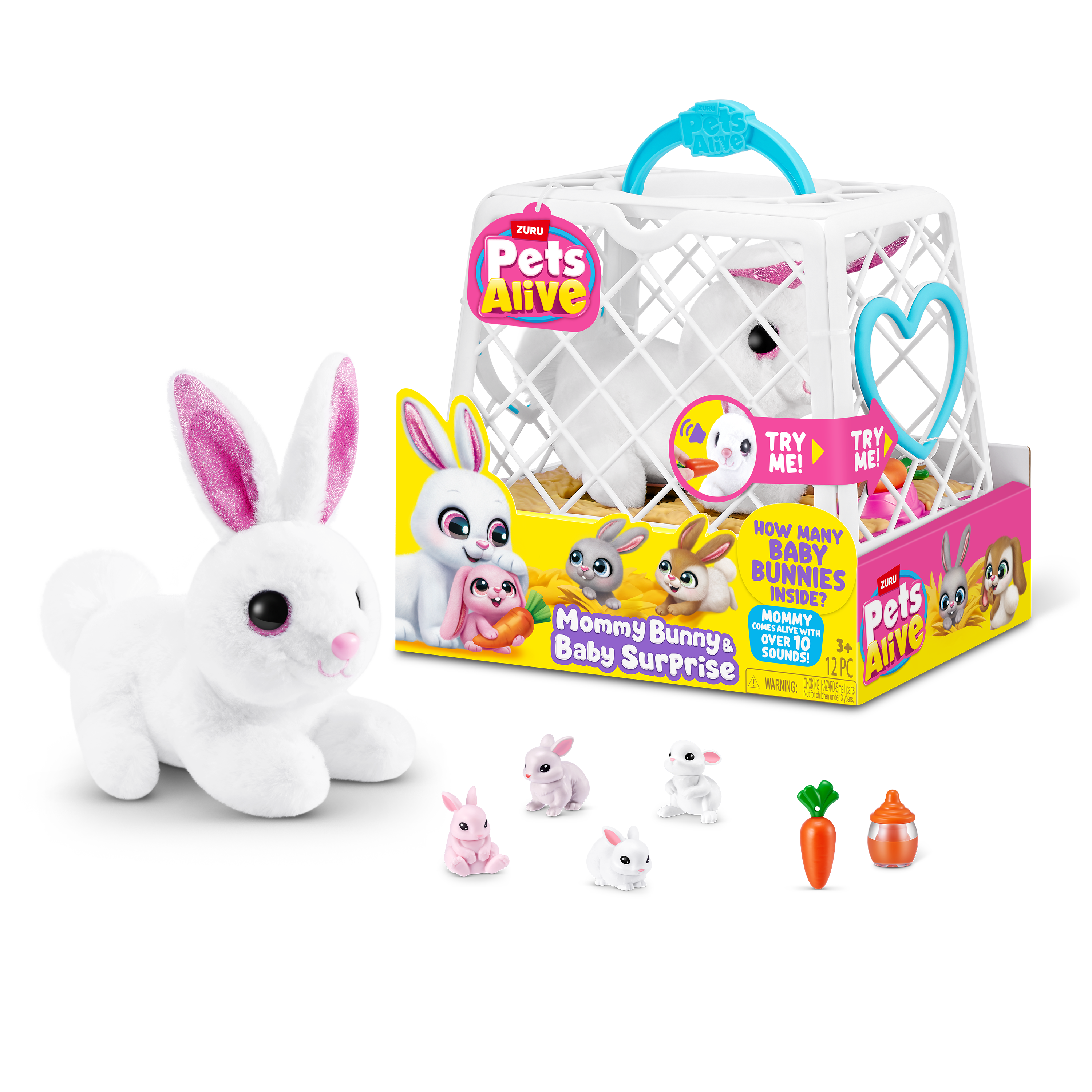 Pets Alive - Mommy Bunny & Baby Surprise