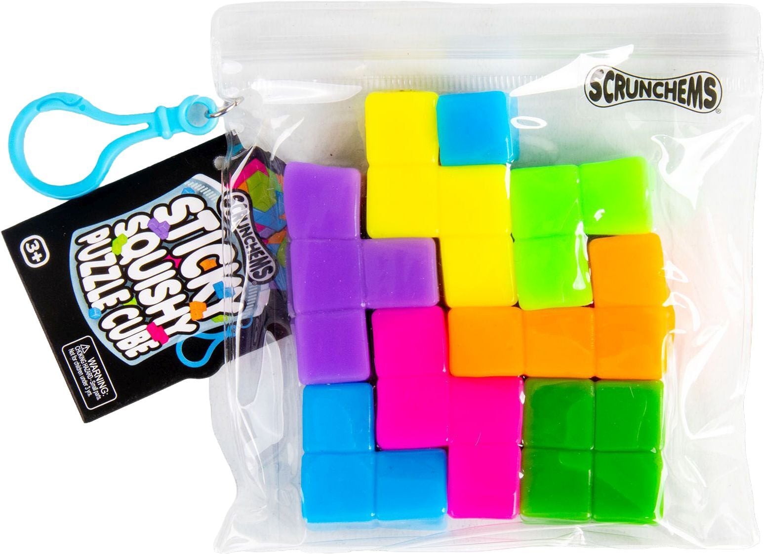 SCRUNCHEMS - Sticky Squish Puzzle Cube