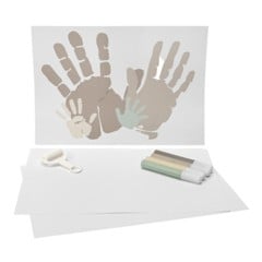 BamBam - Family Handprint Kit - White - 4 Colors