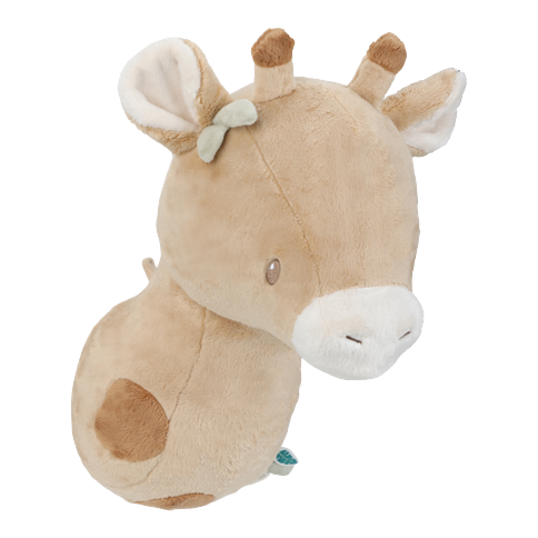 Little Dutch - Animal Head Giraffe - Safari Friends - white, brown