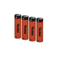 Rollei - USB-C Li-ion Batteries - Rechargeable - 4-Pack