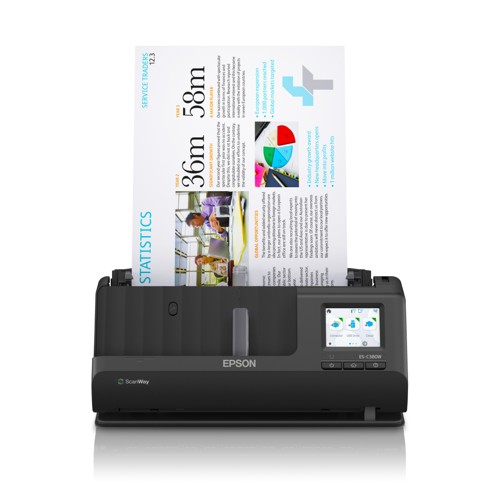 Epson - Workforce ES-C380W compact networkscanner