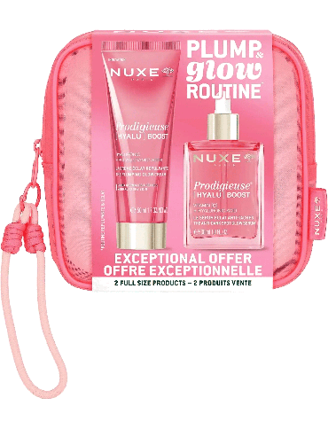 Nuxe - PRODIGIEUSE [HYALU] BOOST – GLOW BEAUTY ROUTINE​ - Hudplejesæt
