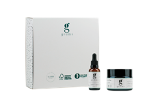 Grums - The Hydra Glow Kit - Hydra Calm Face Cream 50 ml, Restore + Glow Coffee Oil 15 ml