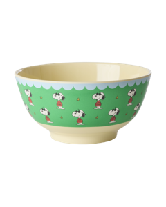 Rice - Melamine Bowl with Snoopy Print - Green - Medium - 700 ml