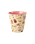 Rice - Melamine Kids Cup with Music Band Print - Pink - Small - 160 ml