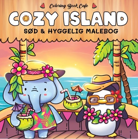 Cosy Island - Cozy Coloring: Cute and Cozy Coloring Book