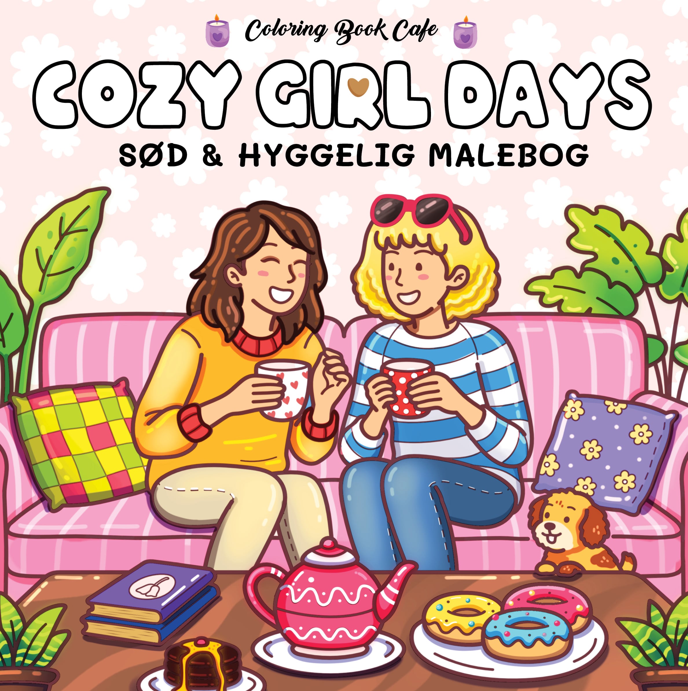 Cosy Girl Days- Cozy Coloring: Cute and Cozy Coloring Book