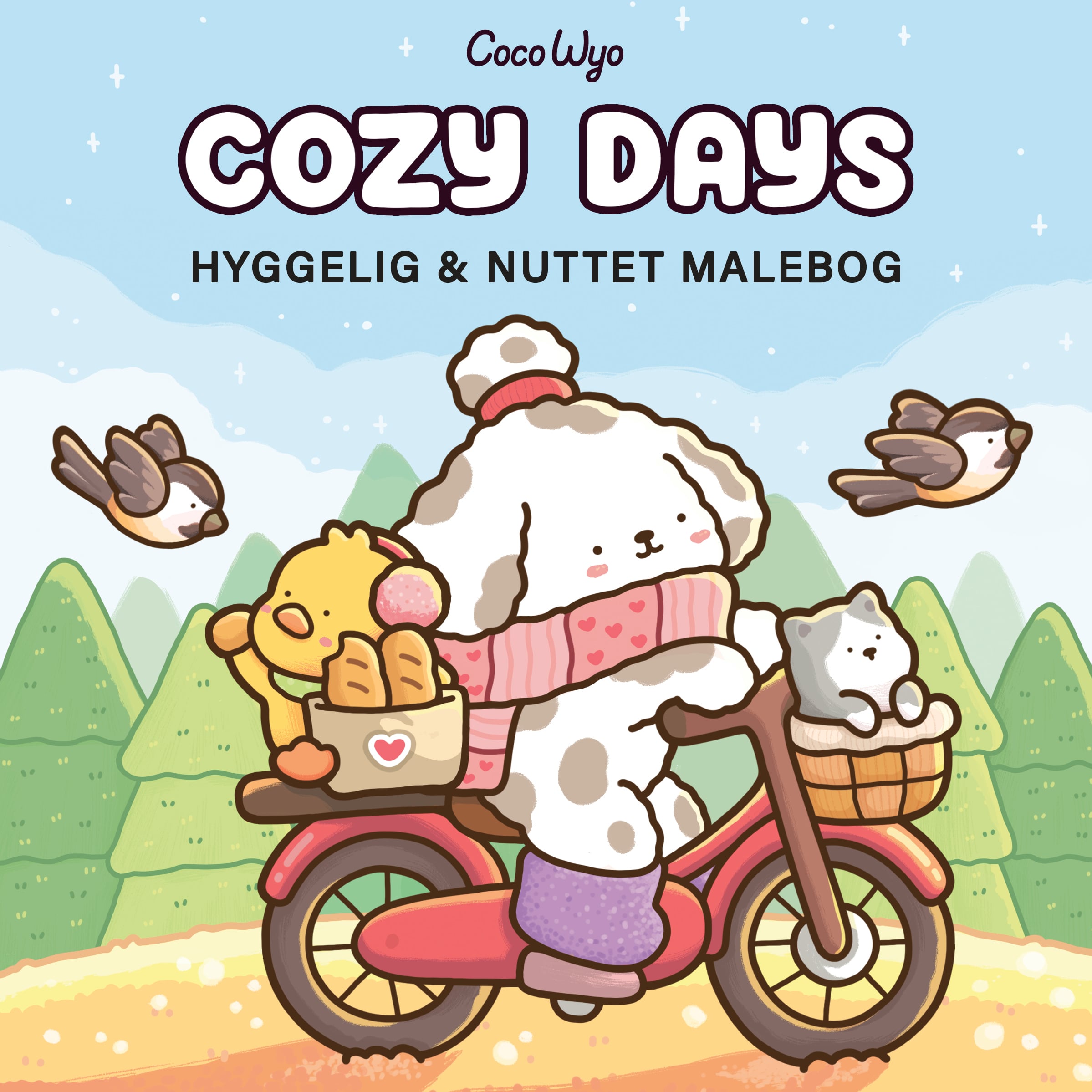 Coco Wyo - Cozy Days: Cute and Cozy Coloring Book