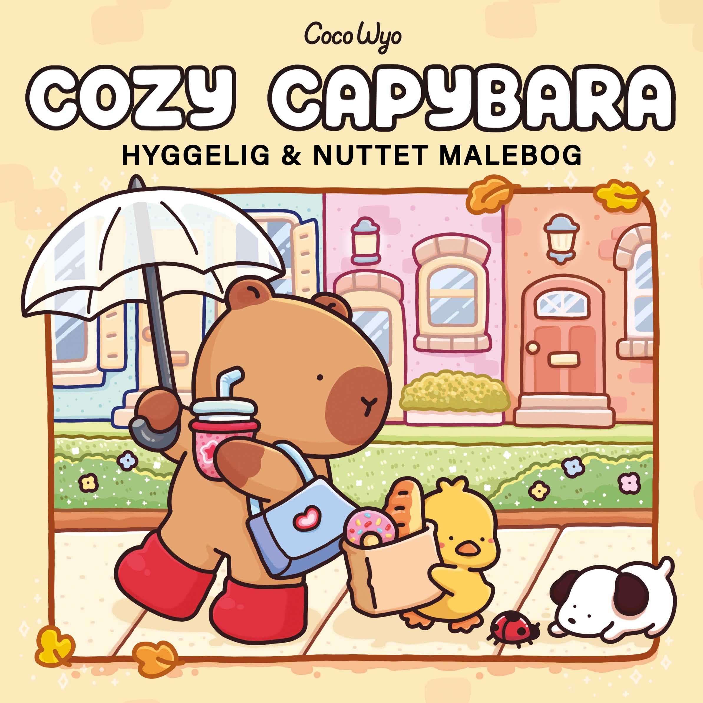 Coco Wyo - Cozy Capybara: Cute and Cozy Coloring Book