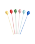 Rice - Melamine Latte Spoons - Assorted Solid Colors - Set of 6