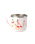 Rice - Stainless Steel Baby Cup with Handle and Fixed Cover - Pink Fun Fair Print - 260 ml